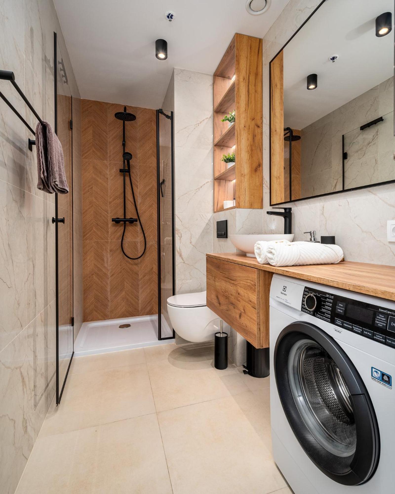 Wola Tower Deluxe Separate Bedroom With Free Garage - By Perfect Apart ワルシャワ エクステリア 写真